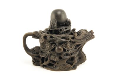 Nine Dragon Stone Teapot